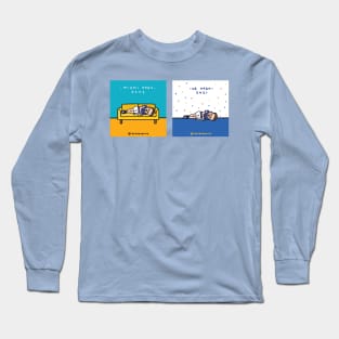 Daniil Medvedev: Fish on the sofa Long Sleeve T-Shirt